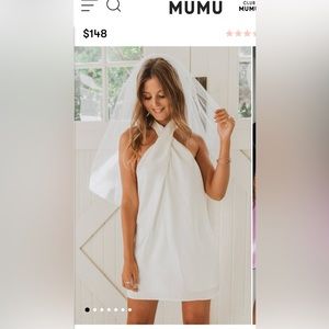 Show Me Your Mumu Jasmine Halter Mini Dress